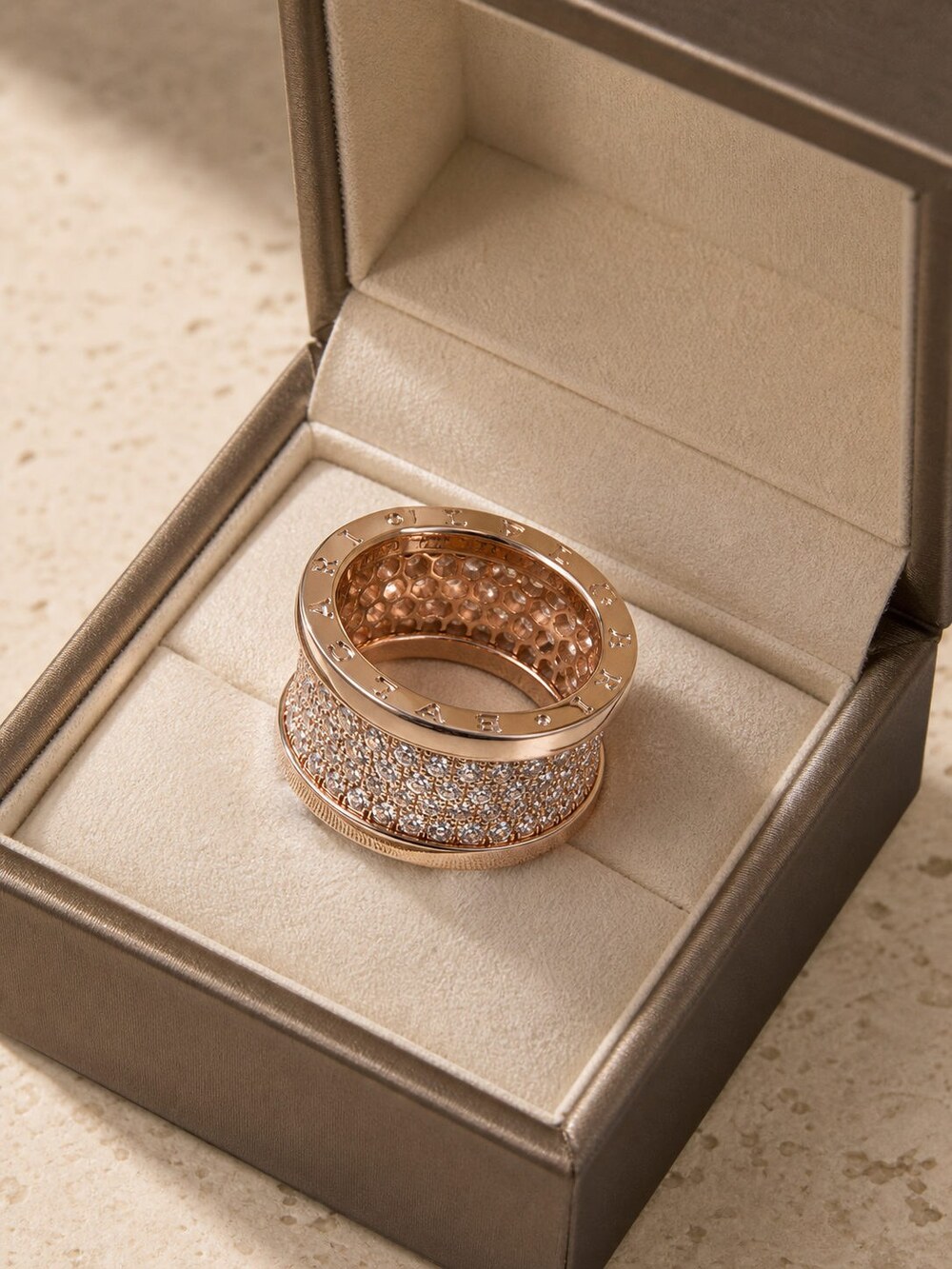 Bulgari Refined Statement Ring Style 1 | New with Box - Picture 5 of 9